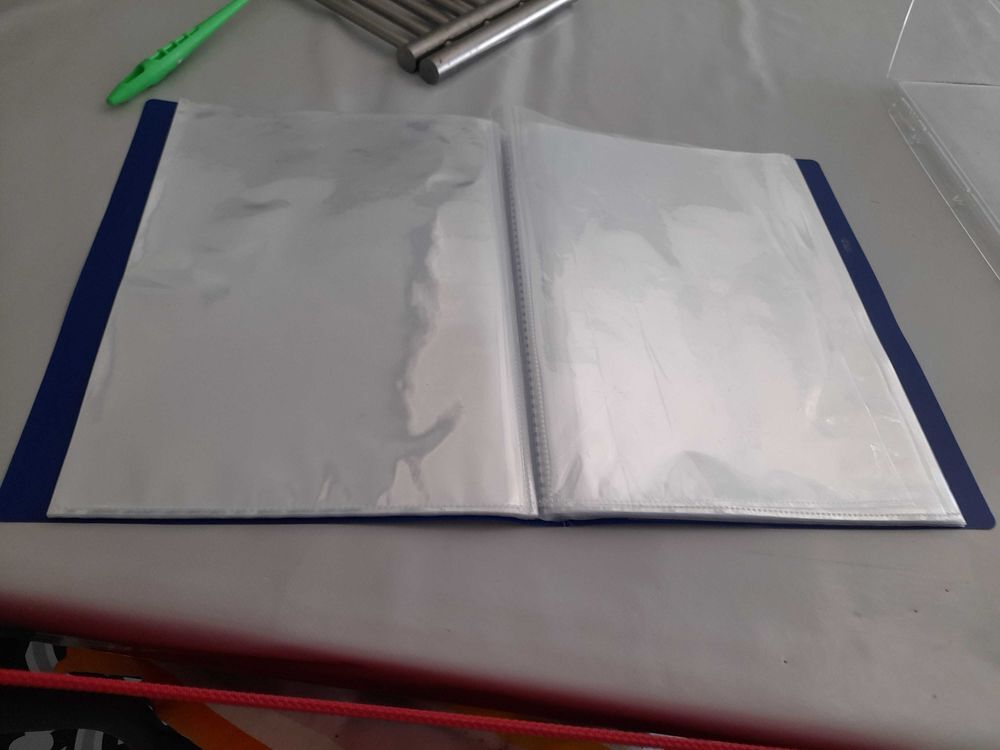 range papiers 3 plus cahier bleu avec pochette papiers Livres et BD