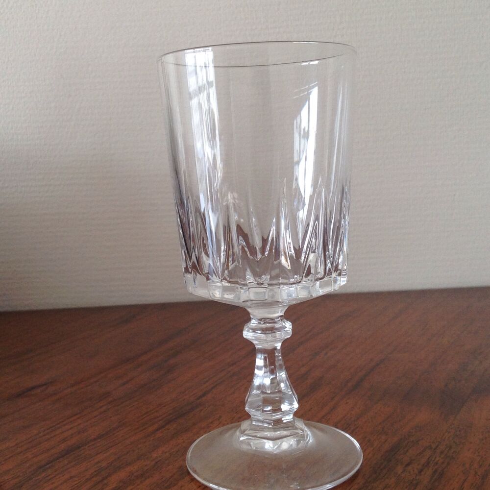 Verre de table en cristal Décoration