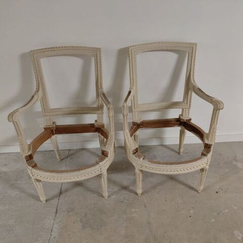 2 Fauteuils en bois style classique a finir de restaurer 50 Évian-les-Bains (74)