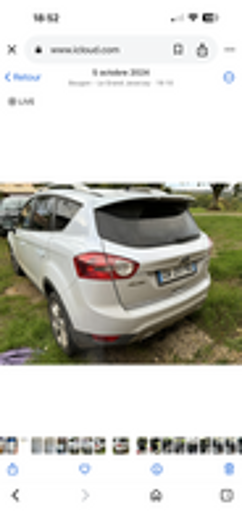 Kuga 2.0 TDCi 140 DPF 4x4 Titanium 2012 occasion 79800 Bougon
