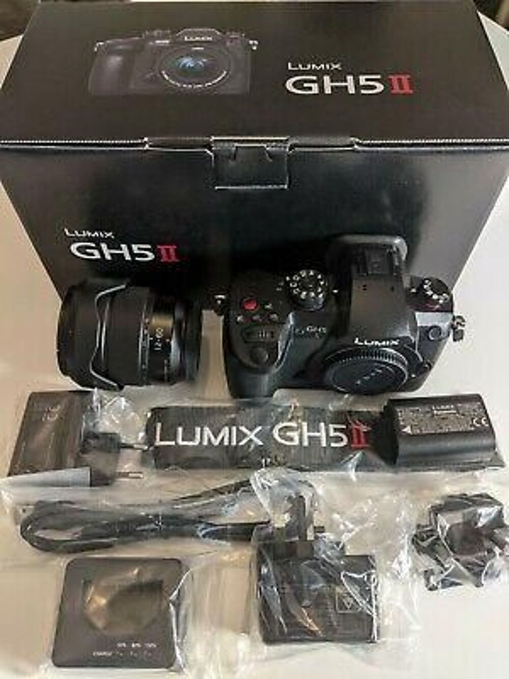Appareil photo sans miroir Panasonic LUMIX GH5 20.3MP 12-60 II G Lens II Photos/Video/TV