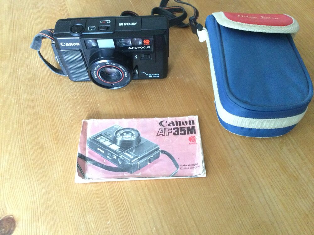 Appareil photo vintage CANON AF35M Photos/Video/TV