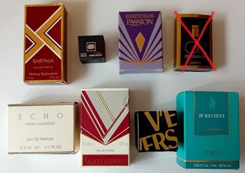 Miniatures de parfum � 4 � 4 Strasbourg (67)