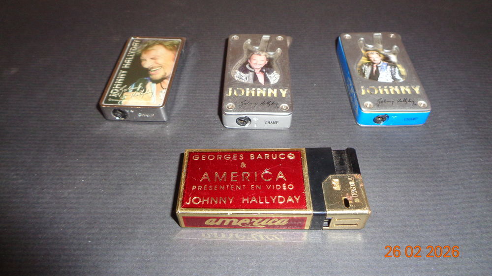 JOHNNY HALLYDAY BRIQUETS COLLECTION 