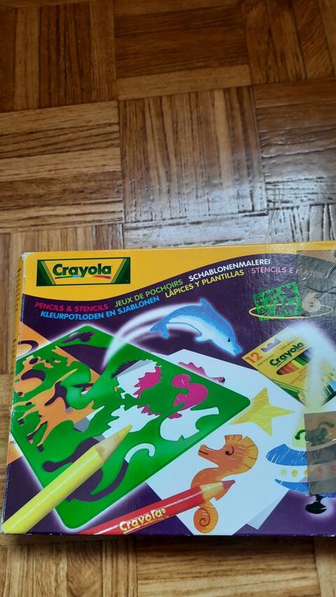 Dessinage Crayola - JEUX DE POCHOIRS - Activits pour les en 15 Oberschaeffolsheim (67)