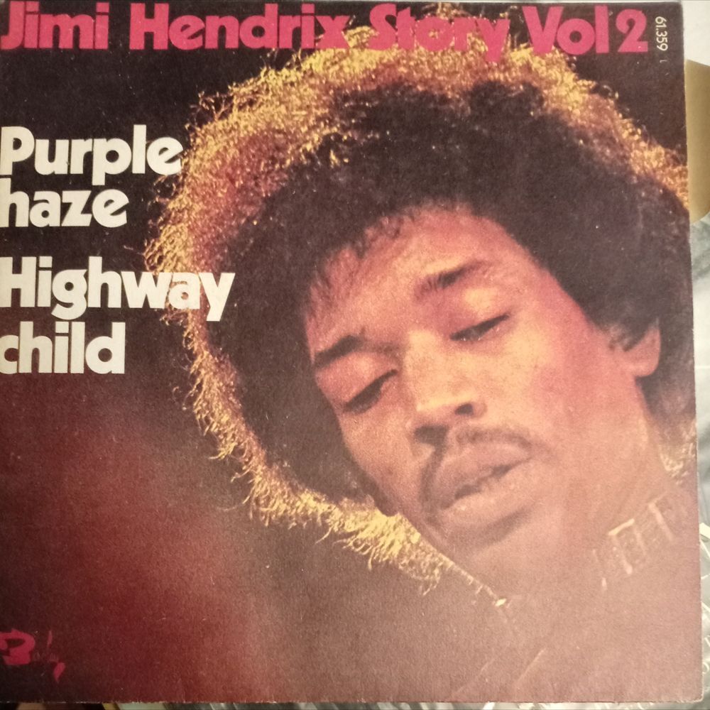 JOMI HENDRIX /2 X DISQUES VYNIL 45 TOURS DE JIMI HENDRIX / J CD et vinyles