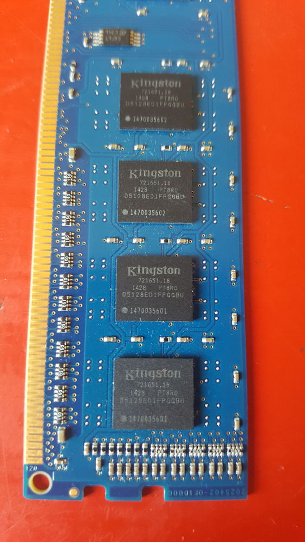KINGSTON 4GO DDR3 1600MHz 16D3LU1KFG/4G MSI16D3LU1KFG/4G Matériel informatique