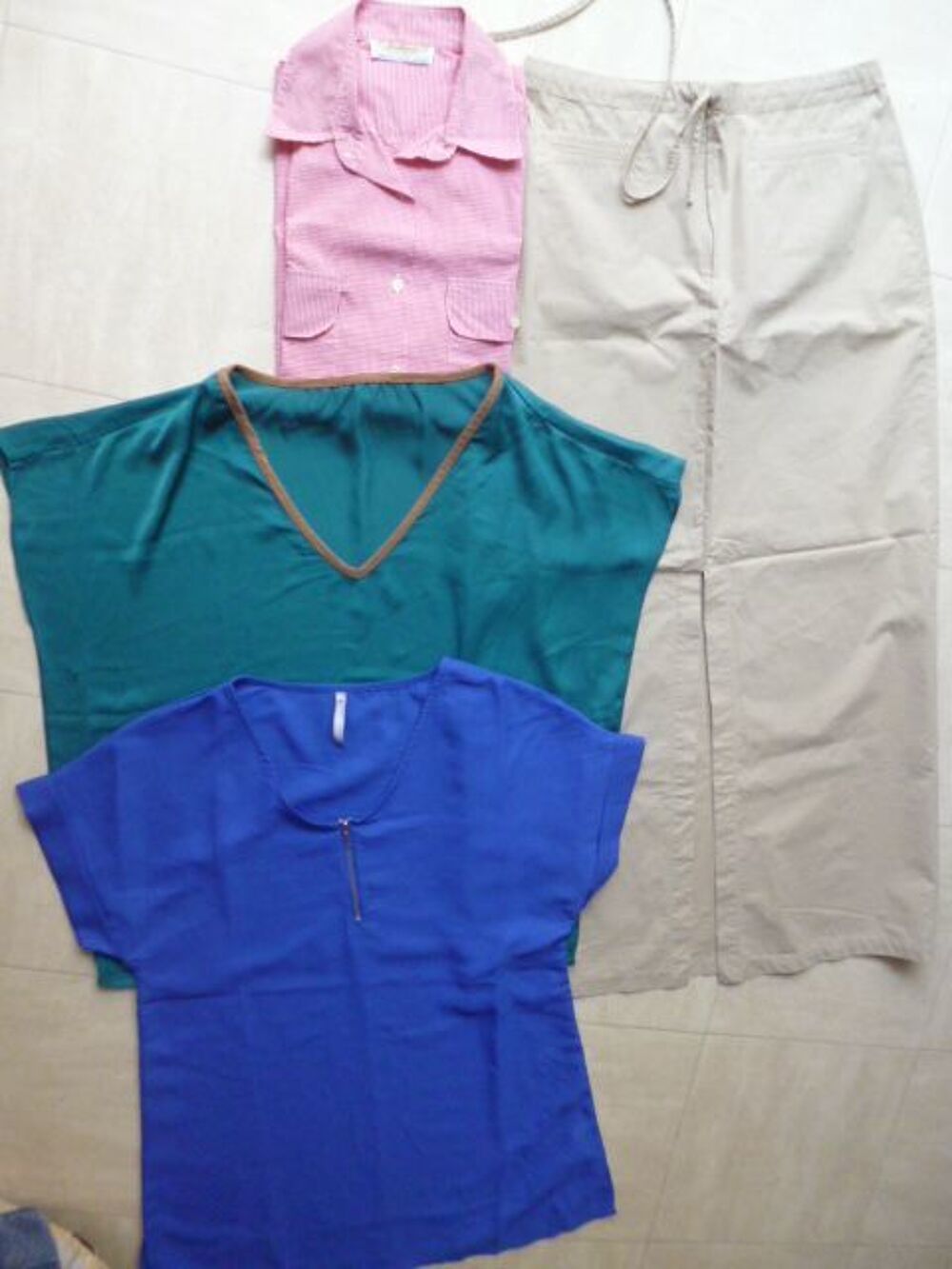 JUPE longue, 2 tuniques, chemisier - 40 - zoe Vêtements