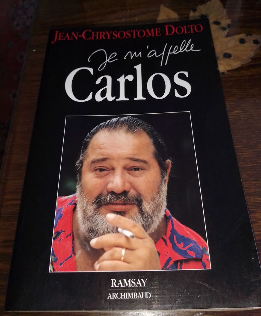 Carlos, autobiographie Livres et BD