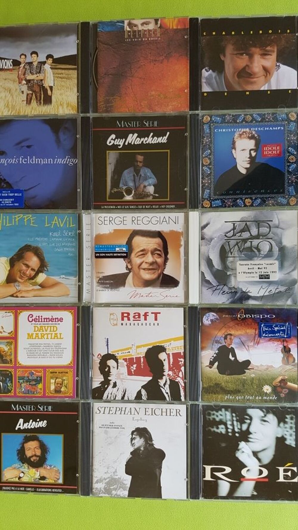 LES CHANTEURS CD CD et vinyles