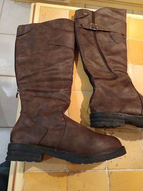 Bottes Femme Marron Taille 40 16 Lamorlaye (60)