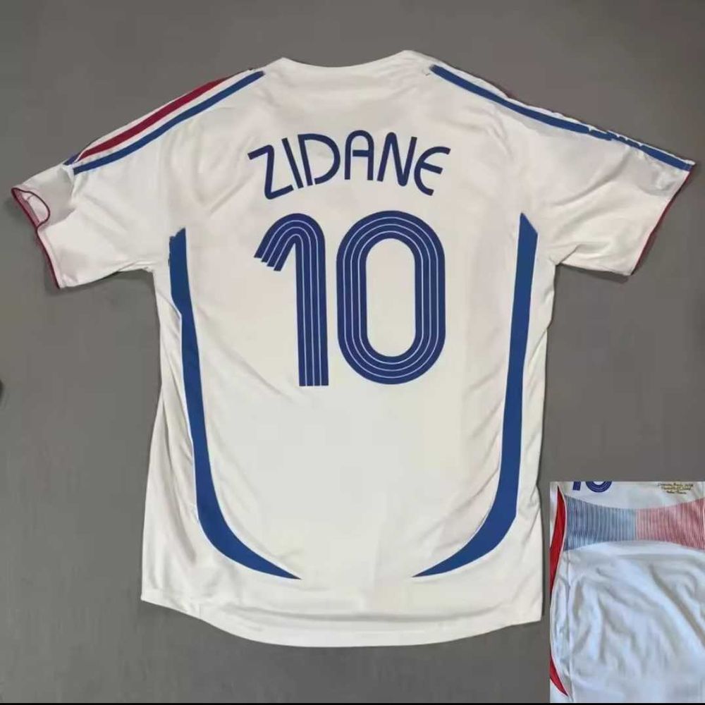 un maillot de l &eacute;quipe de France de football de Zidane Vêtements