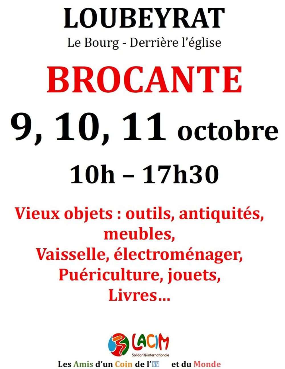 Brocante - Vide-maison Brocante, salon des antiquaires