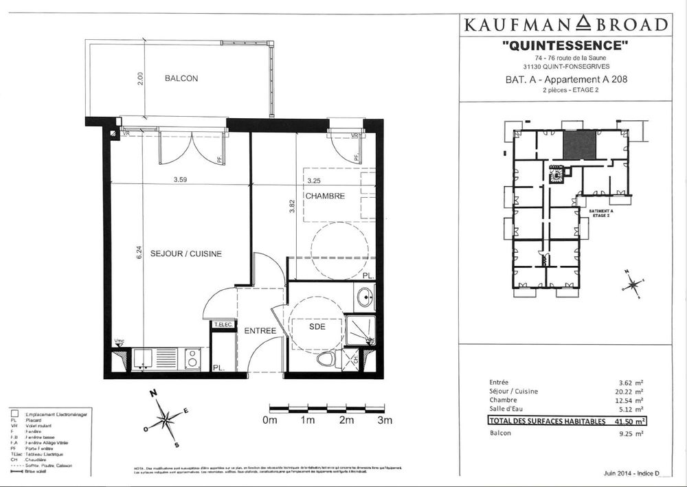 Vente Appartement Particulier appartement T2 Quint-fonsegrives