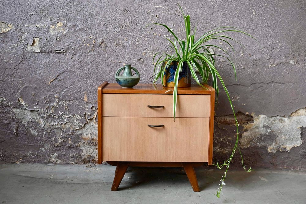 Table de nuit chevet vintage scandinave Meubles