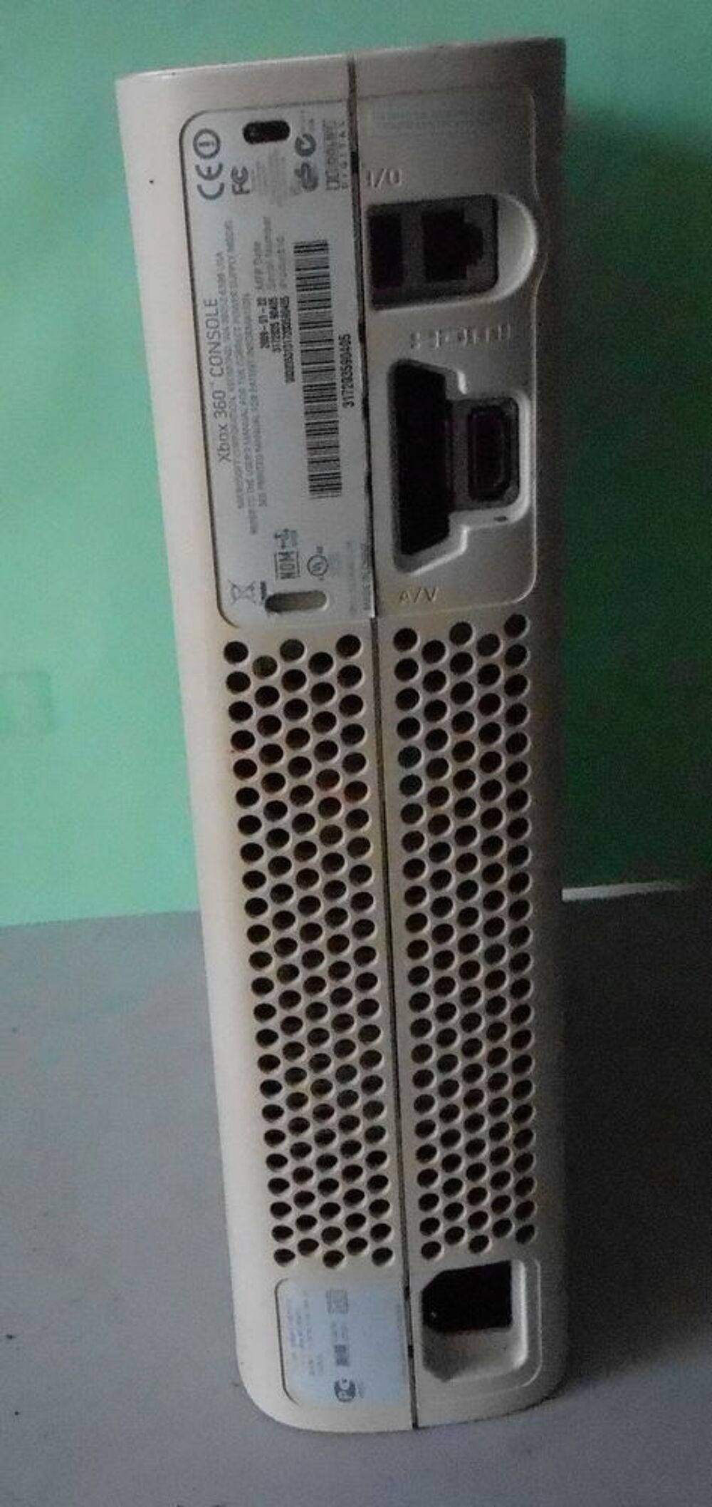 Xbox 360 blanche pour pi&egrave;ces Consoles et jeux vidos