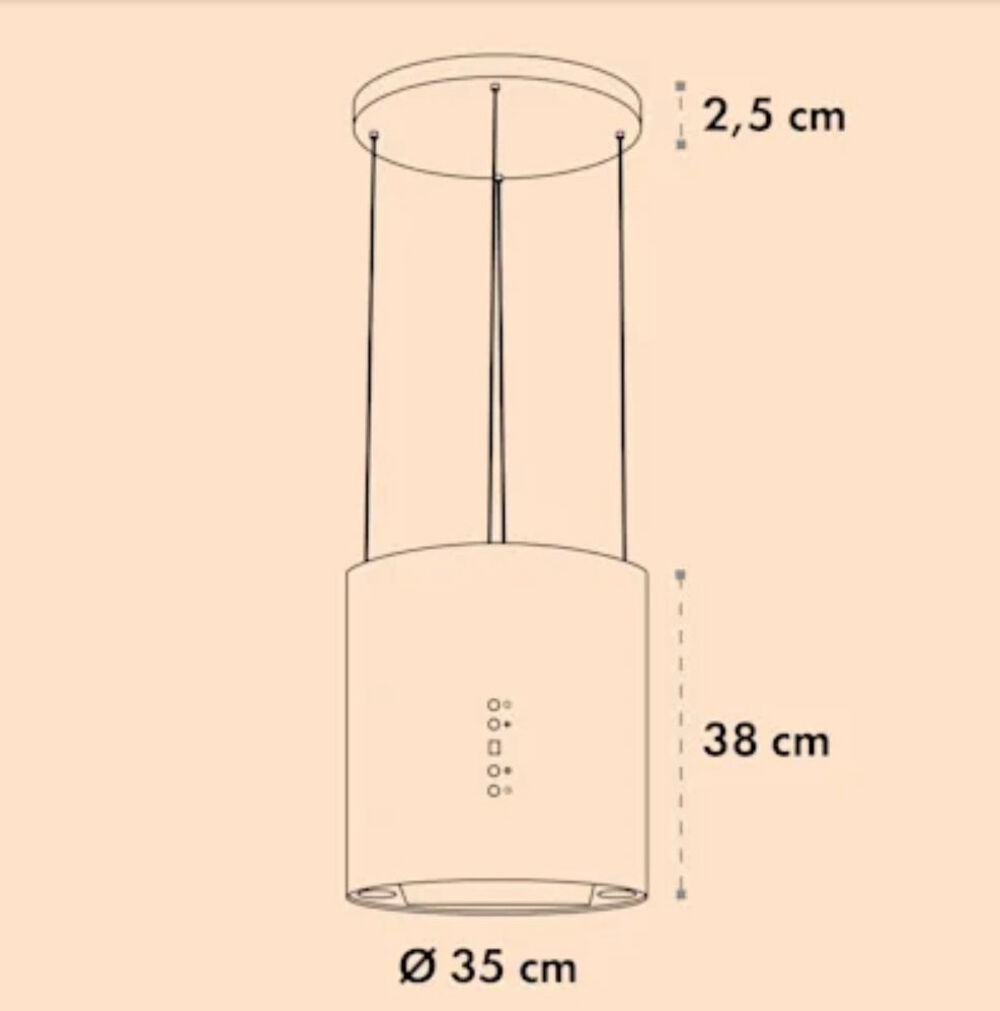 Hotte &icirc;lot blanche neuve emball&eacute;e Electroménager