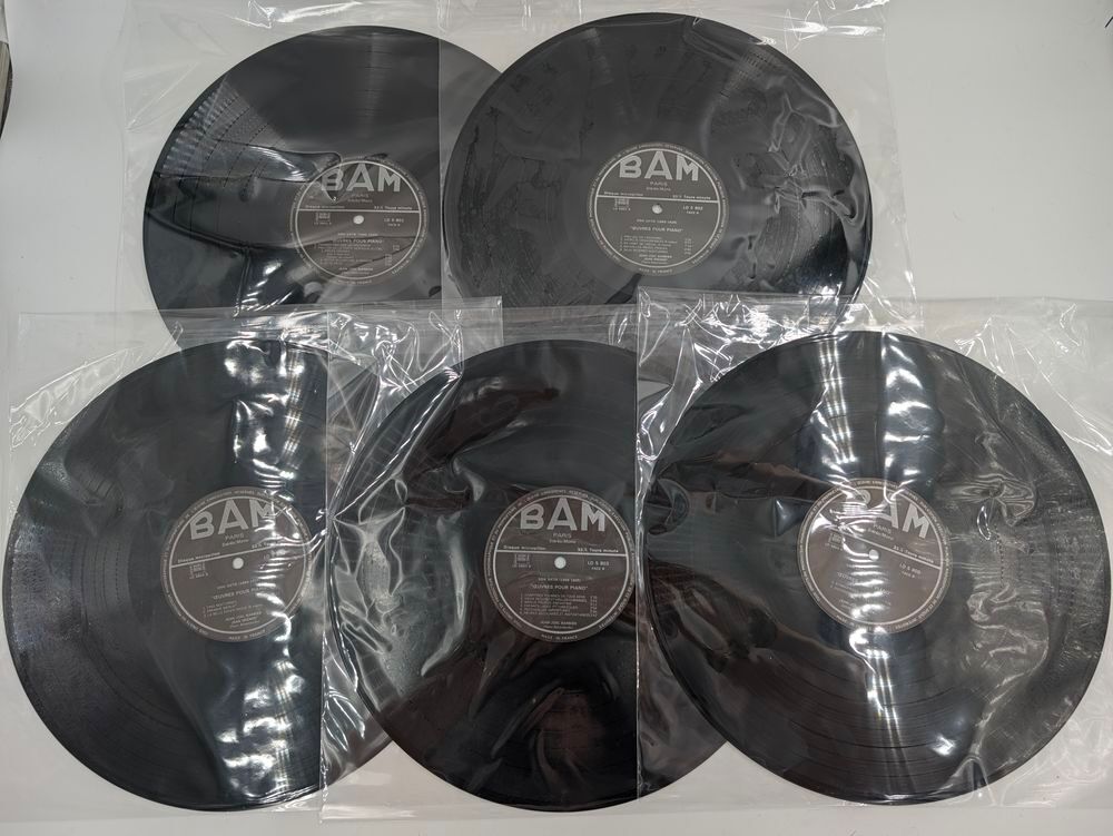 Vinyle 33 tours 1/3 ?uvres pour Piano ? Jean-Jo&euml;l Barbier CD et vinyles