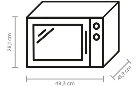Micro-ondes combiné Bauknecht 25 L + Grill €  Comme neuf 89 Veigy-Foncenex (74)