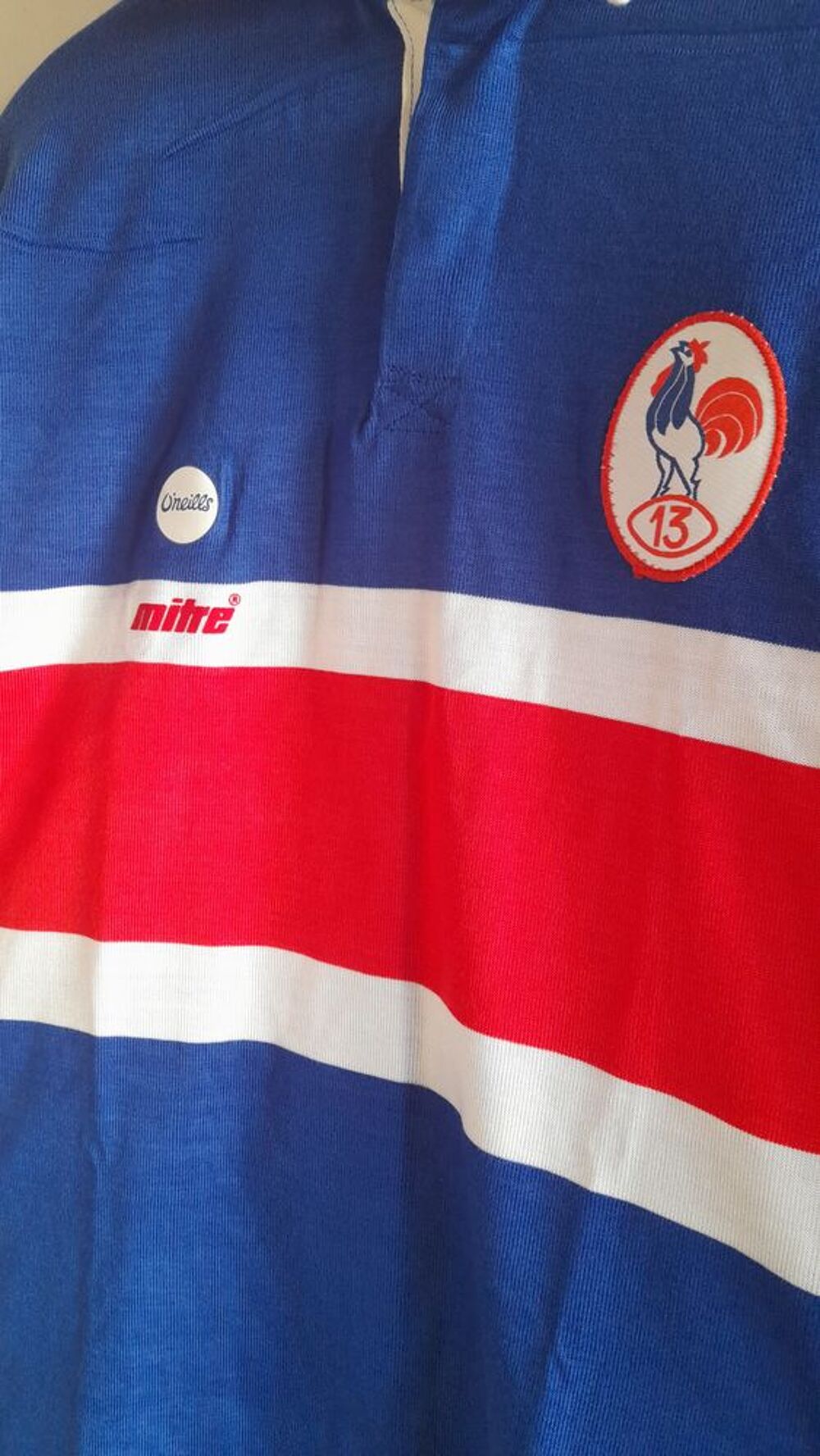 Maillot de rugby &agrave; 13 xl mitre Sports