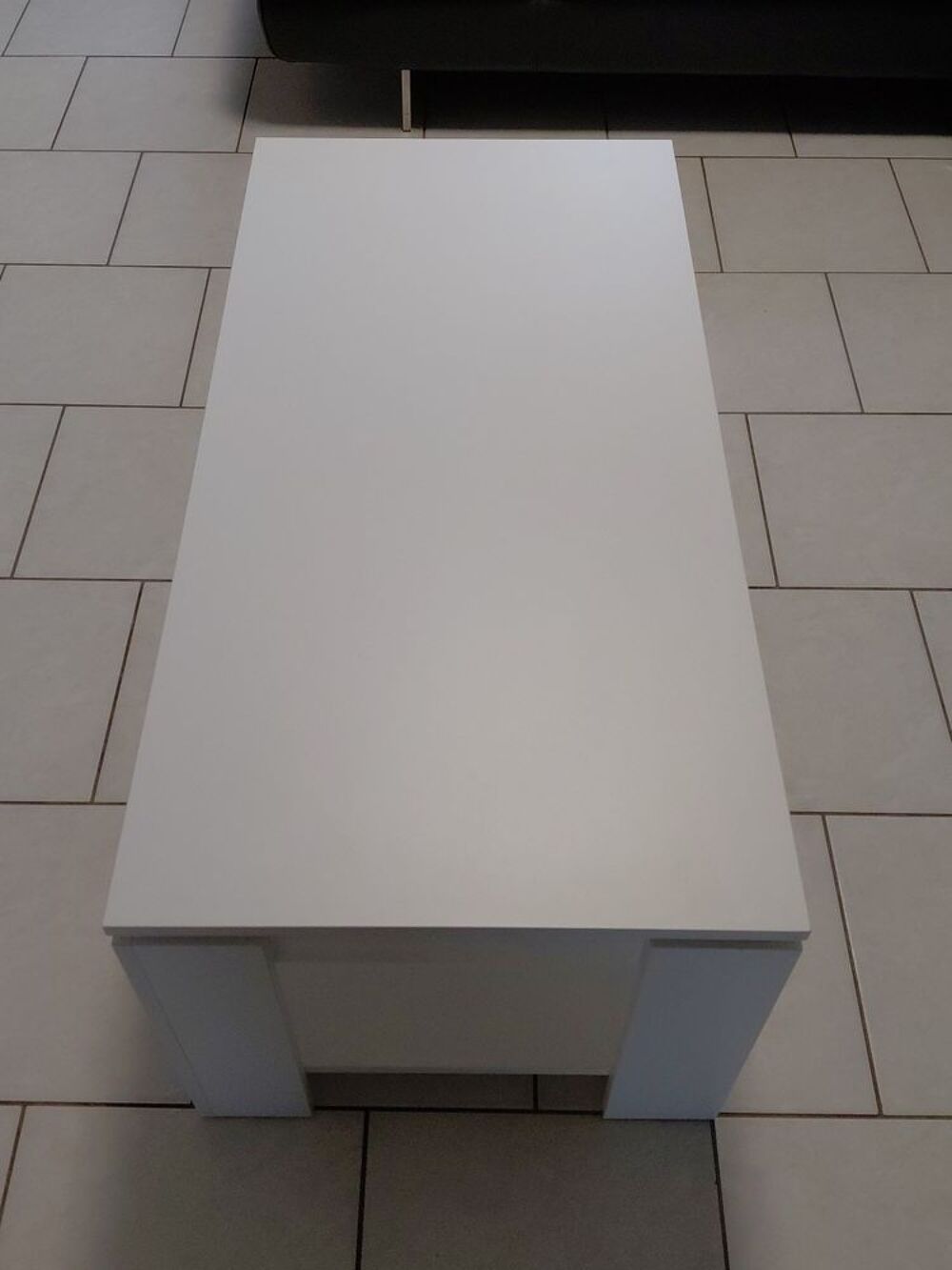 Table de salon blanche Meubles