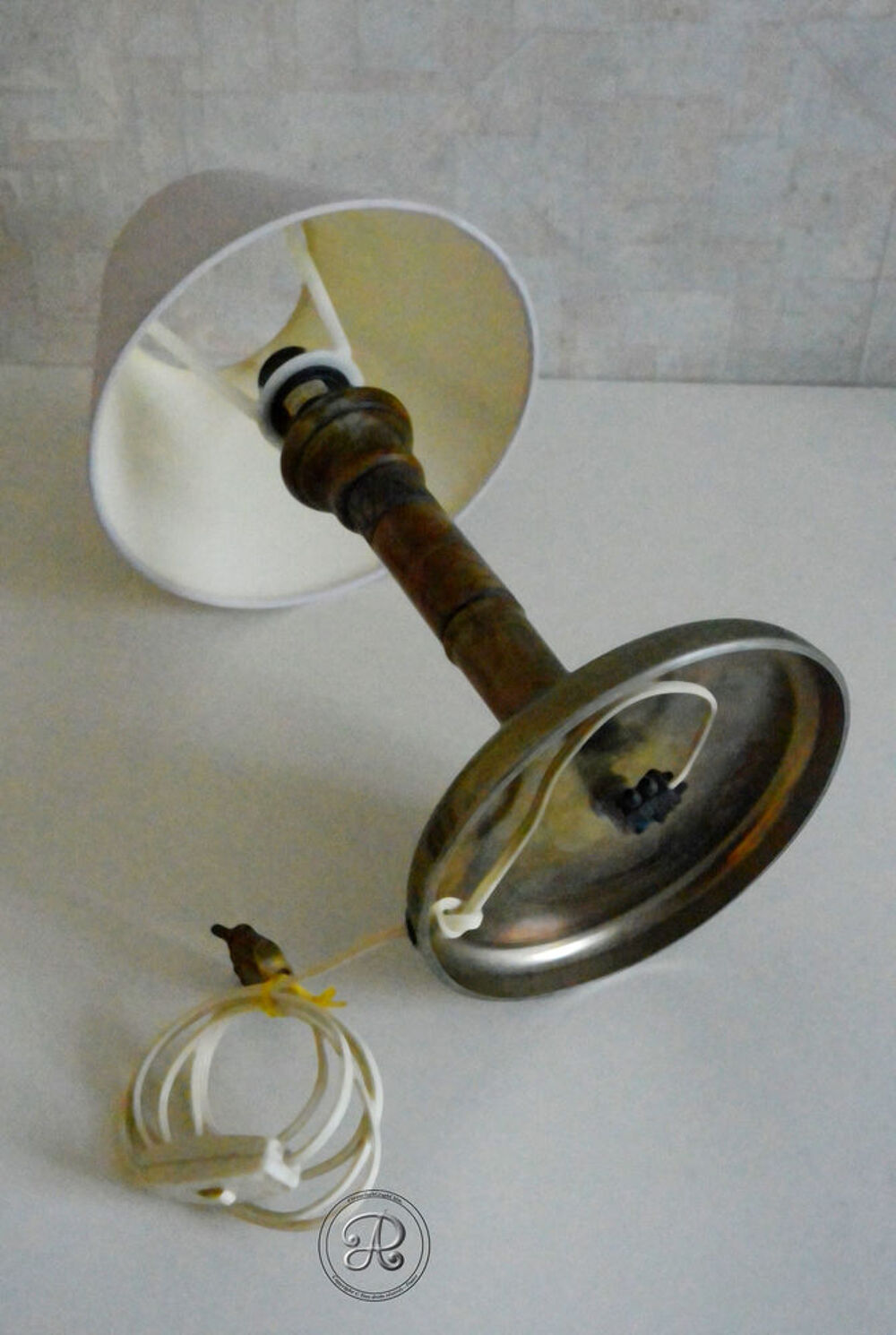 Lampe mauve Décoration