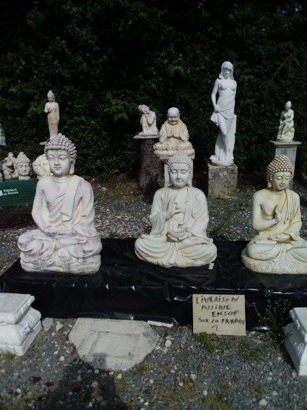 Bouddha en pierre Décoration