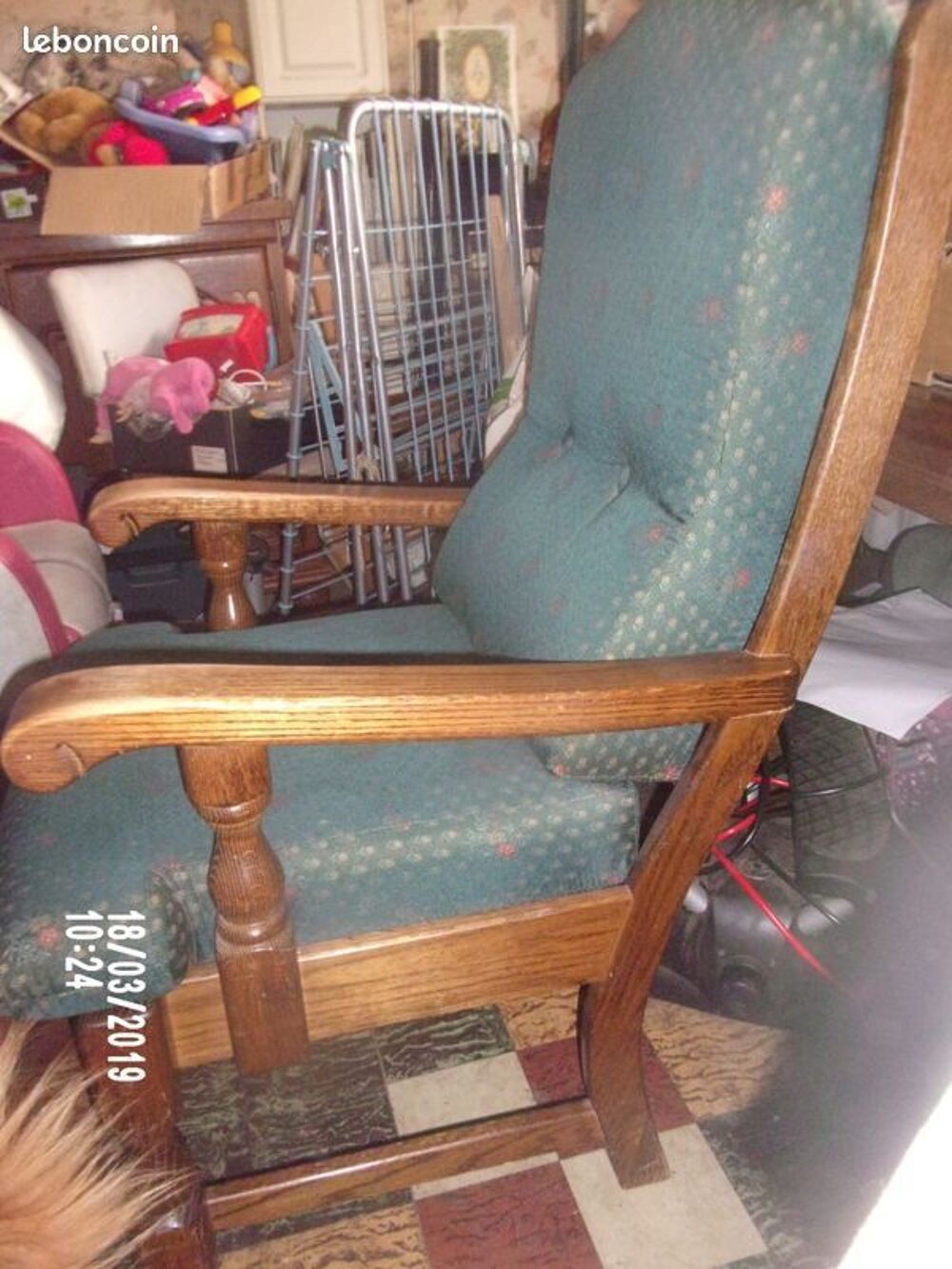 Fauteuil ancien style voltaire Meubles