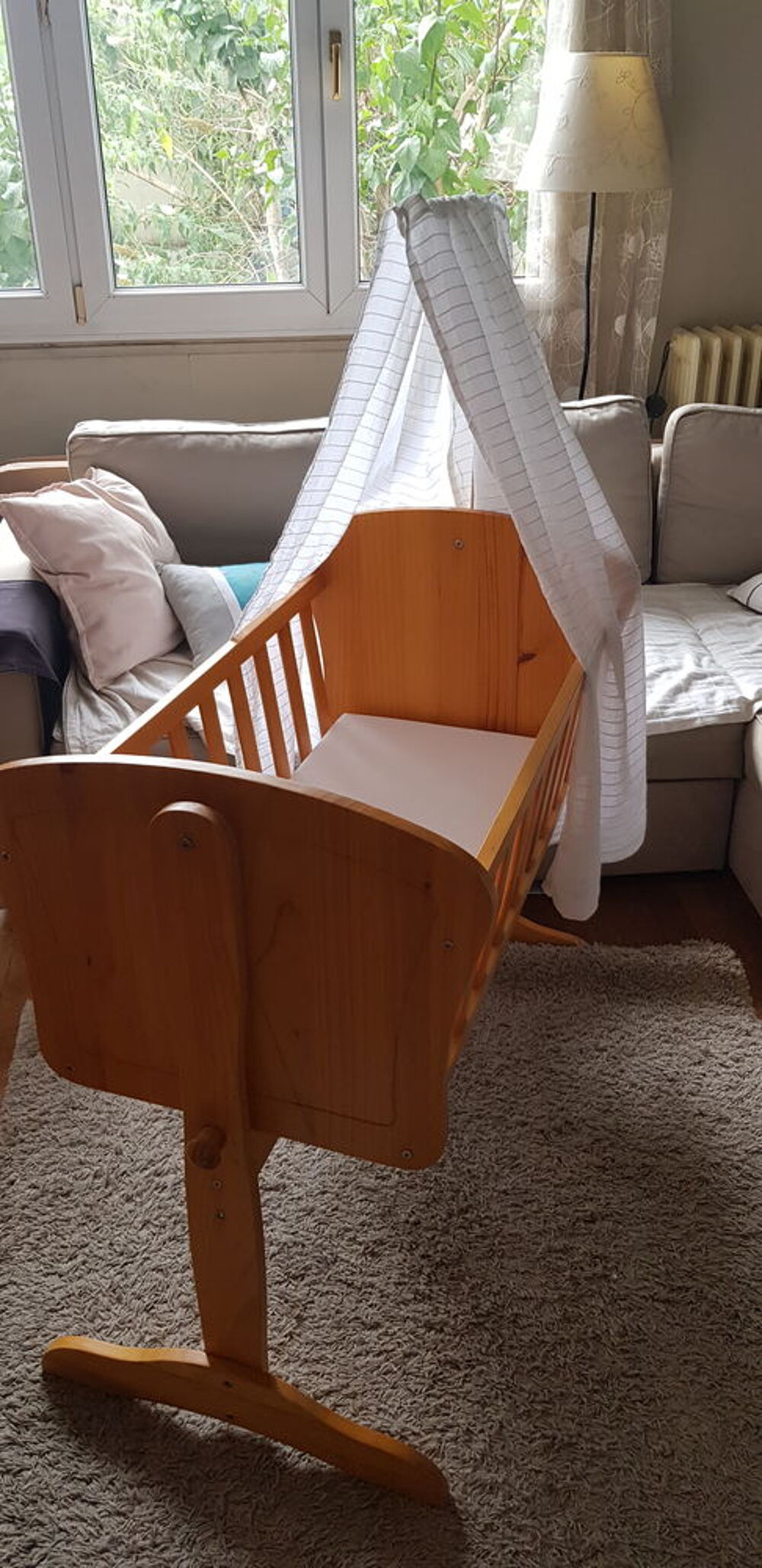 Berceau en bois massif Mobilier enfants