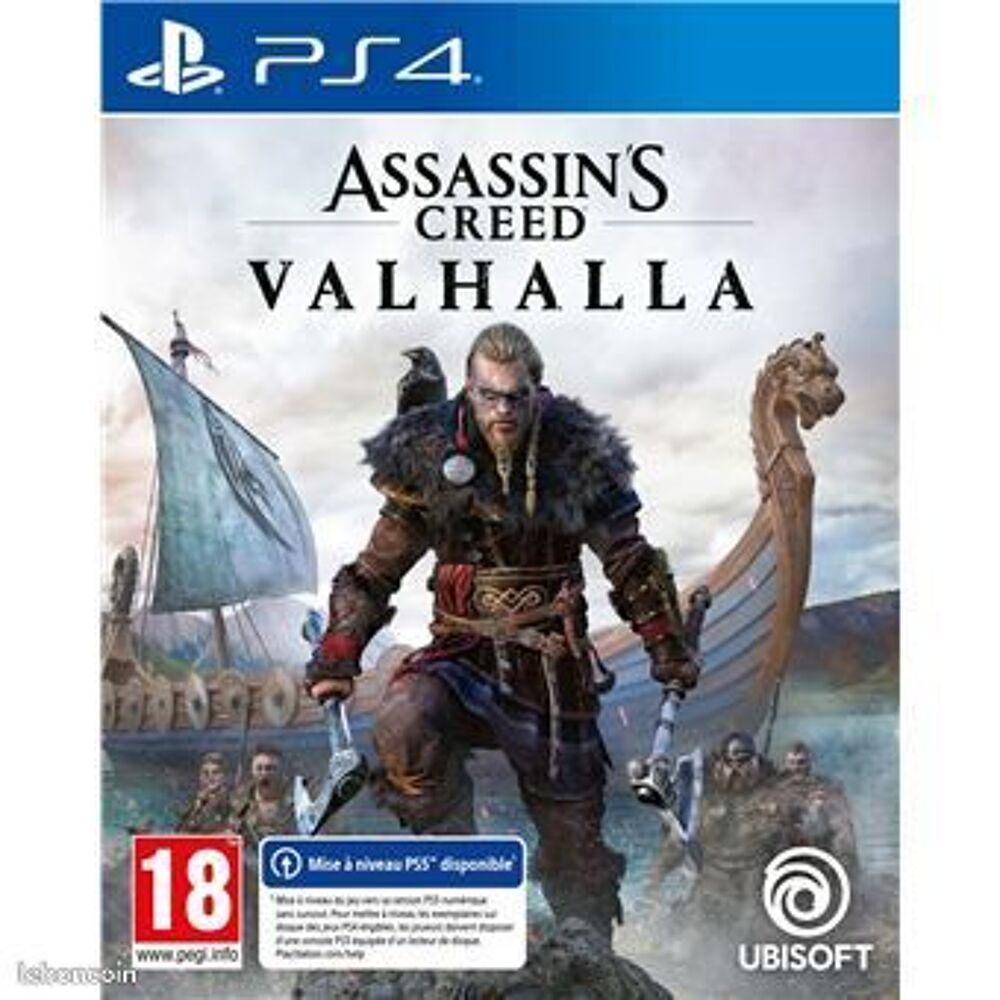 Jeu PS4 Assassin's Creed Valhalla Consoles et jeux vidéos