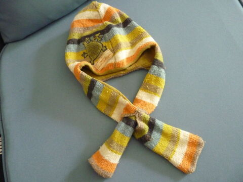 Bonnet echarpe garon La Compagnie des Petits TBE  6 mois 2 Brienne-le-Chteau (10)