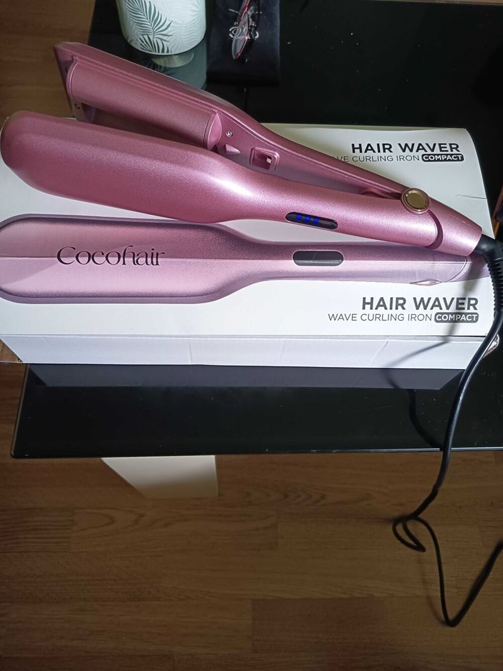 av cocohair wavy pro &eacute;tat neuf rose (boucleur) jusqu'&agrave; 110 degr&eacute;s Electroménager