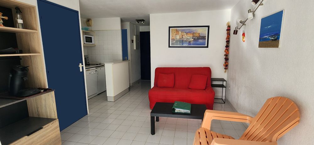   T3 tout équipé avec jardinet Cap d'Agde Rochelongue bord mer Languedoc-Roussillon, Le Cap D Agde (34300)
