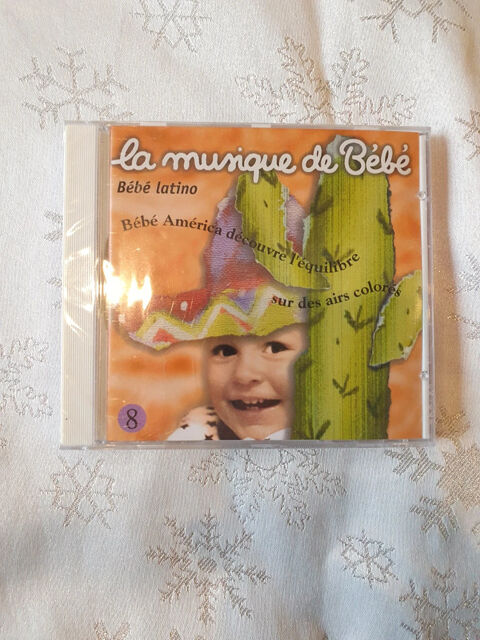 Cd pour bébé - la musique de bébé - bébé latino - n°8 - neuf 2 Aubvillers (80)