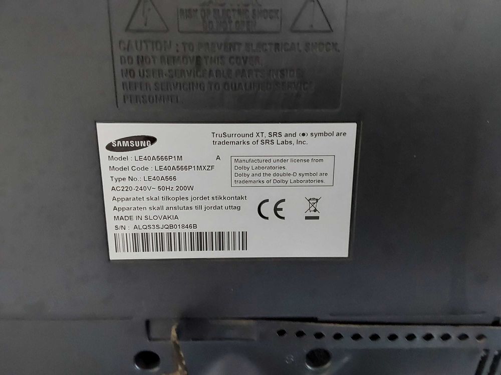 TELEVISION SAMSUNG 106 cm (42 pousse) Photos/Video/TV