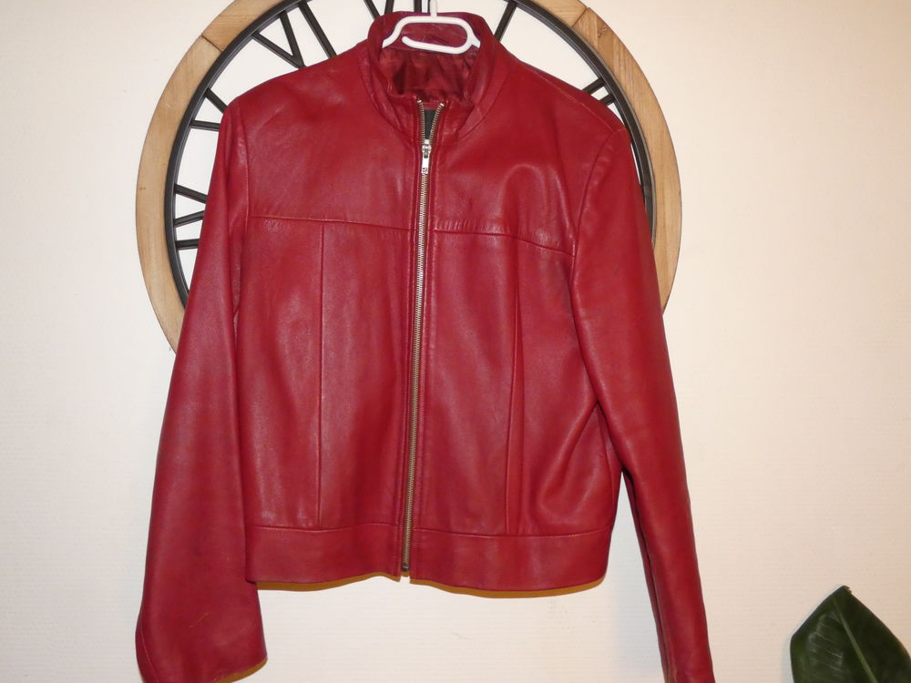 Veste cuir femme occasion clearance