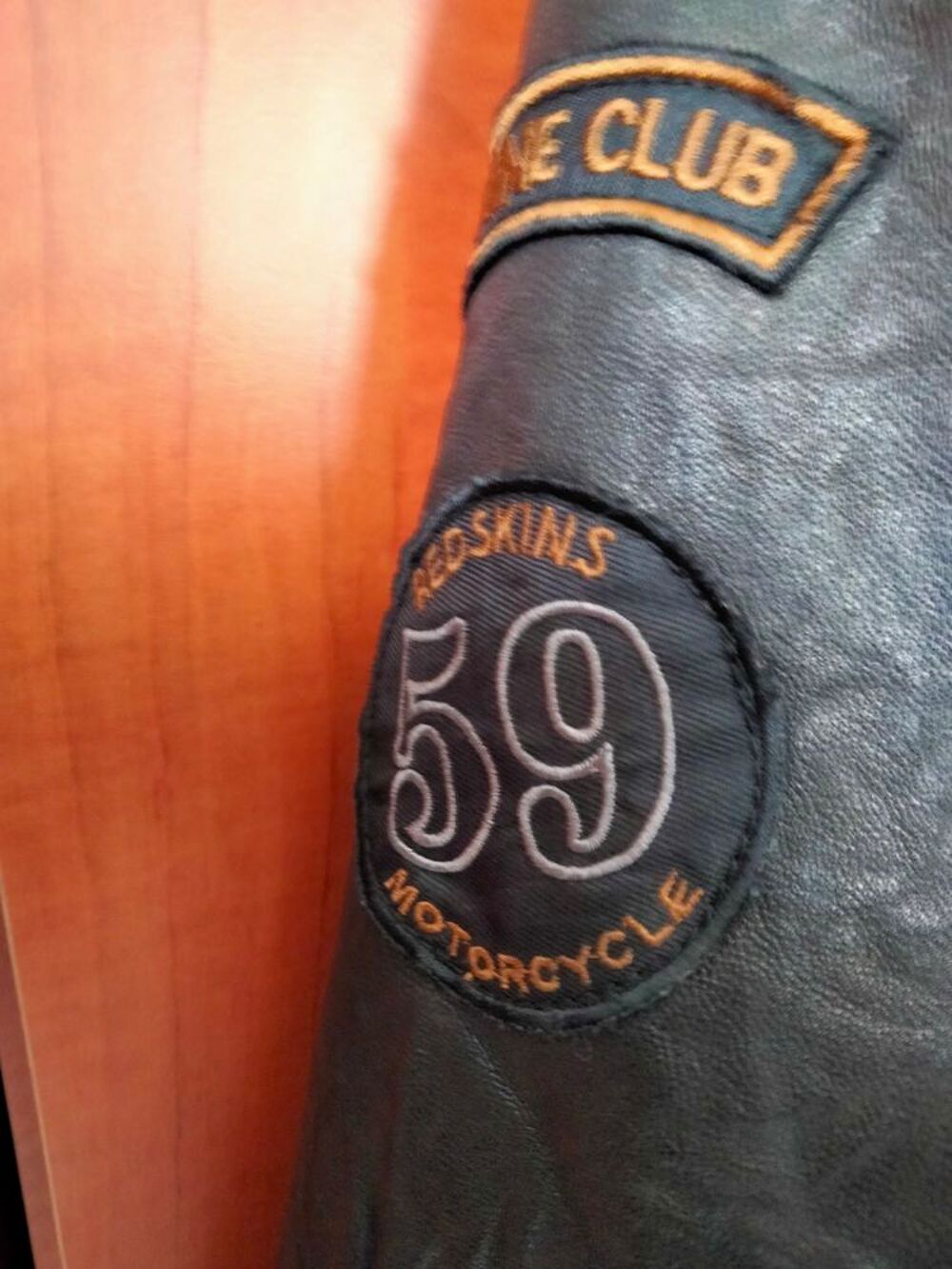 Blouson cuir Redskins Vêtements