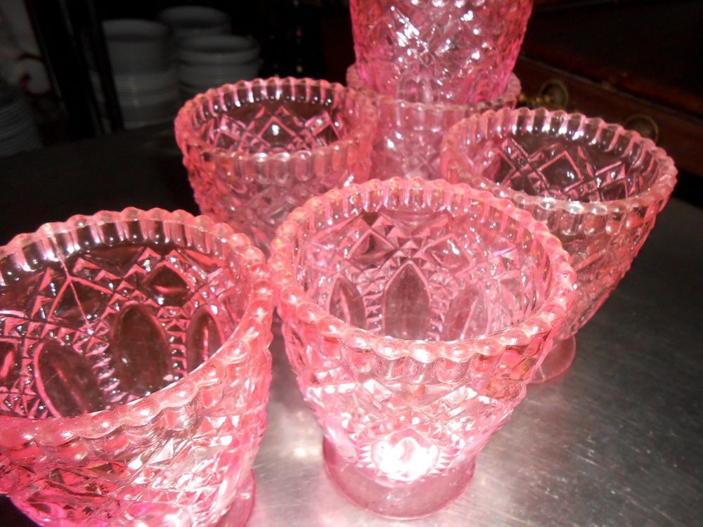 Verre rose Décoration