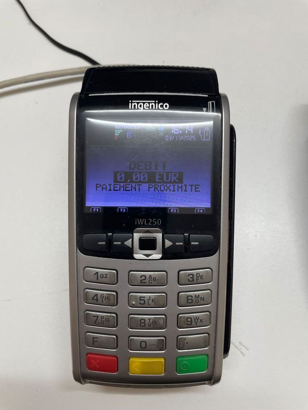 Terminal de paiement Ingenico iWL250 BT - TPE portable Matériel informatique