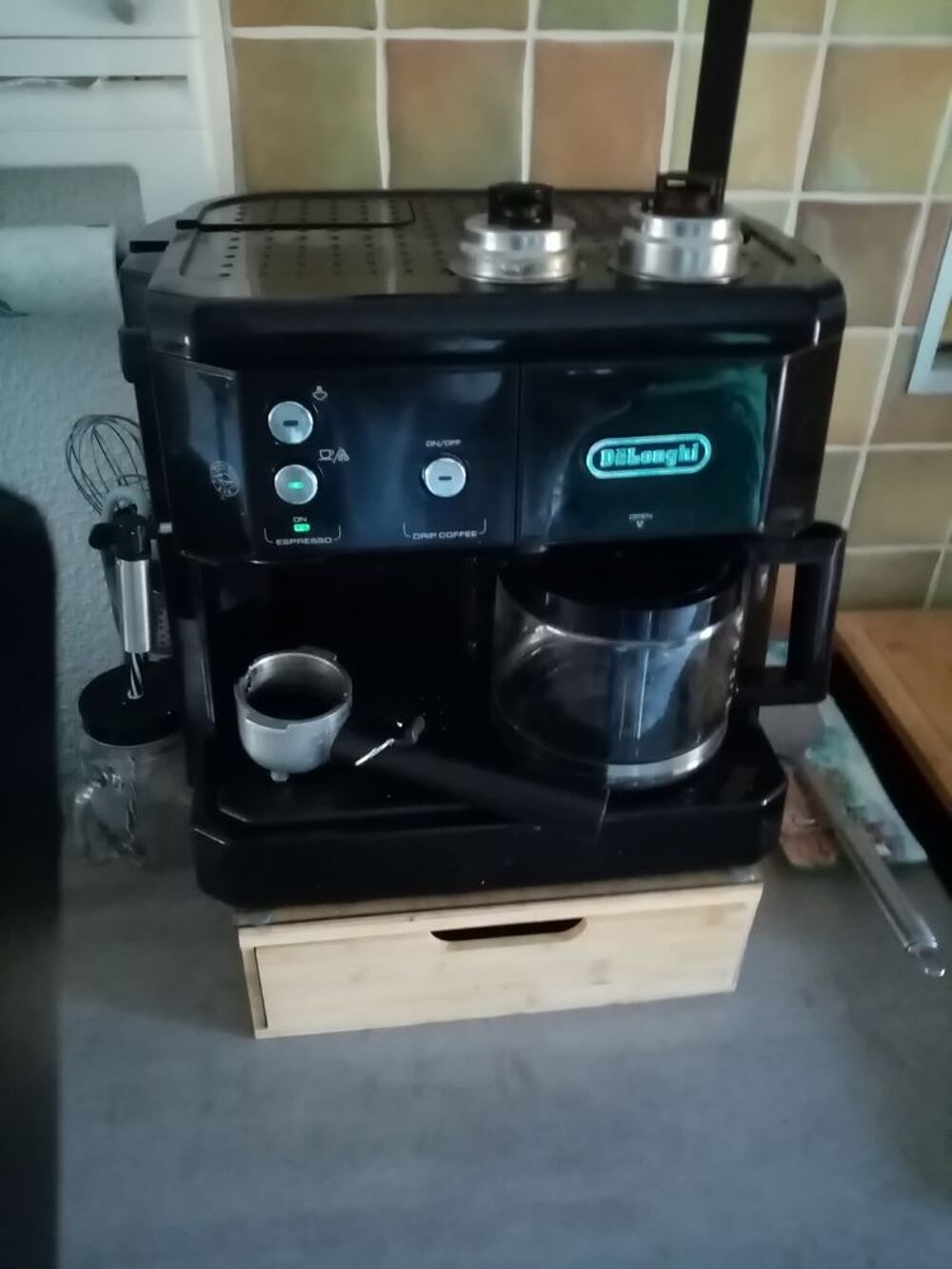 machine a cafe expresso mixte marque delonghi Electroménager