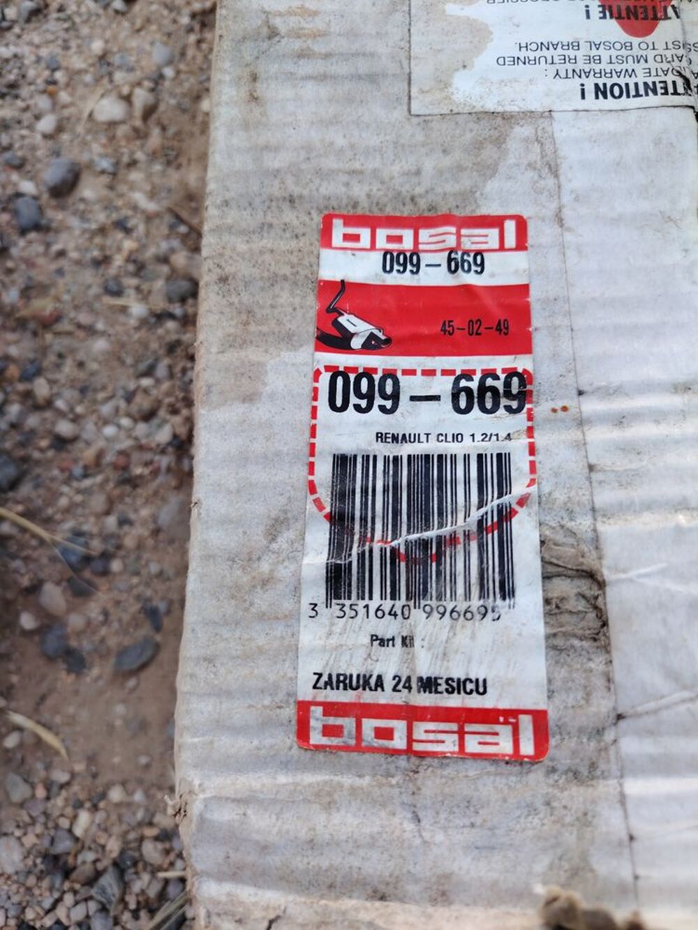 Cataliseur bosal 099-669 renault clio 1 essence Bricolage