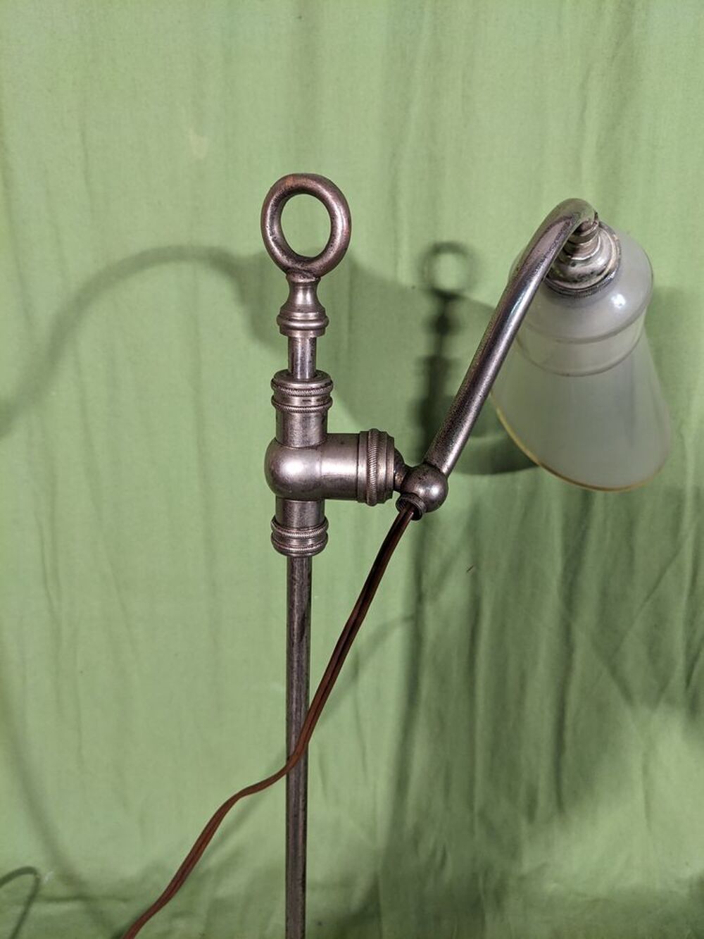 Lampe d'Horloger &agrave; tulipe Guariche d&eacute;but du si&egrave;cle dernier e Bricolage