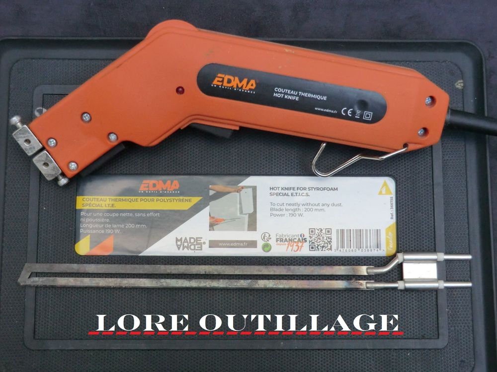 EDMA Table de d&eacute;coupe au fil &agrave; chaud Bricolage