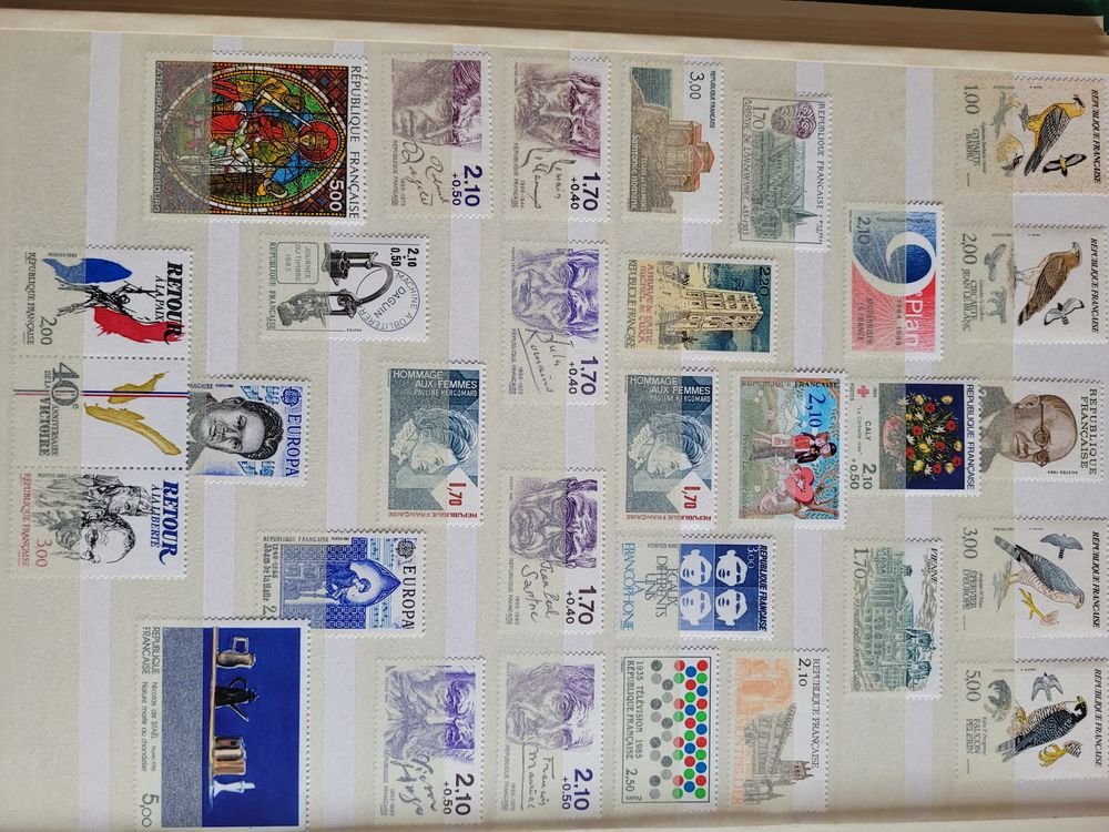COLLECTION TIMBRES FRANCAIS 