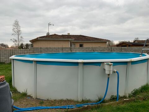Piscine canaria toi hors sol diam�tre 6,40m hauteur 1,20 600 Saint-Geours-d'Auribat (40)