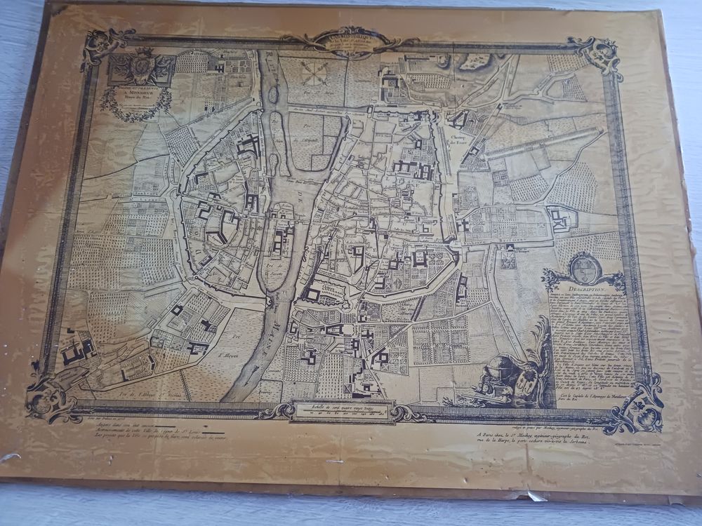 Plan d'Angers de 1776 
