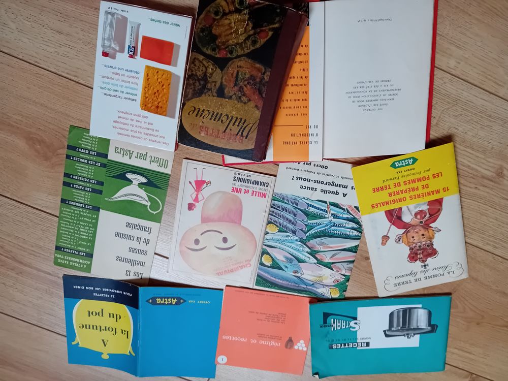 Collection int&eacute;grale de La cuisine de A &agrave; Z (vintage 1970) Cuisine