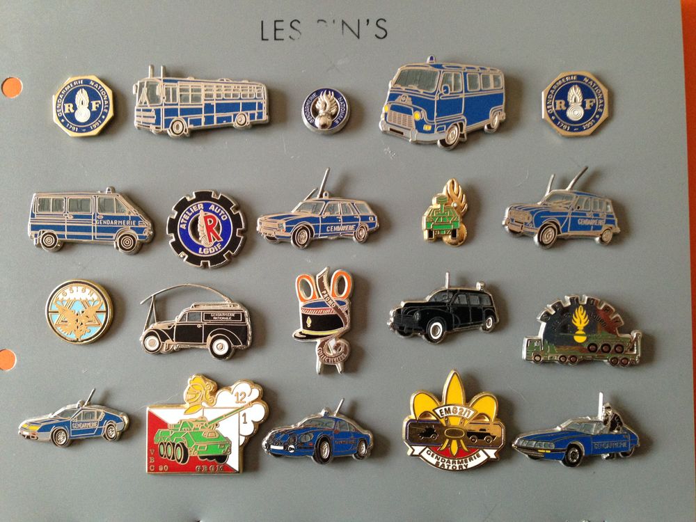 pin's v&eacute;hicules gendarmerie 