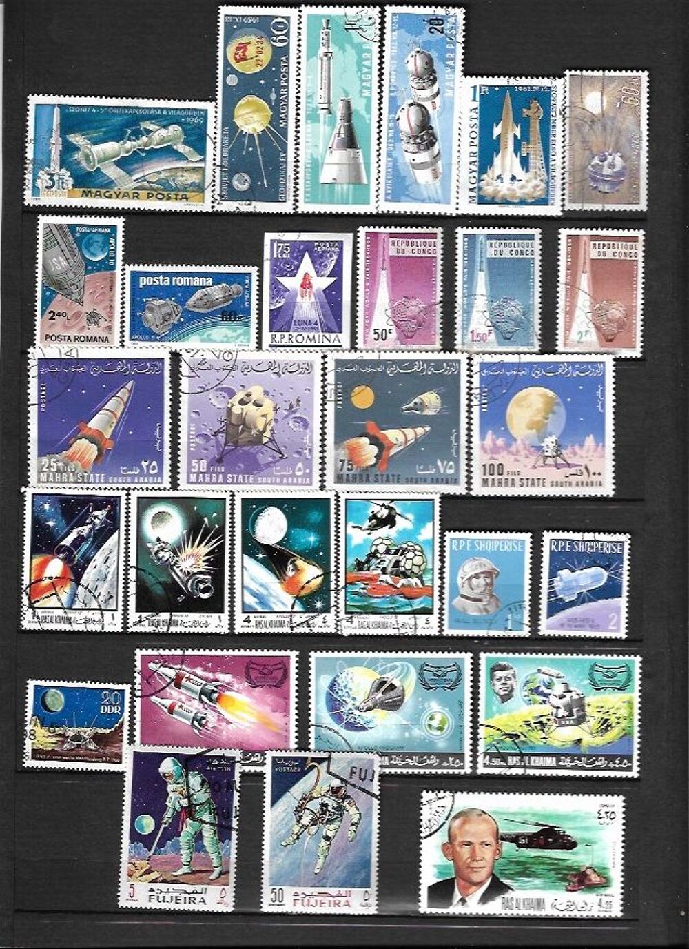 Timbres sur l'espace lot n&deg; 02 