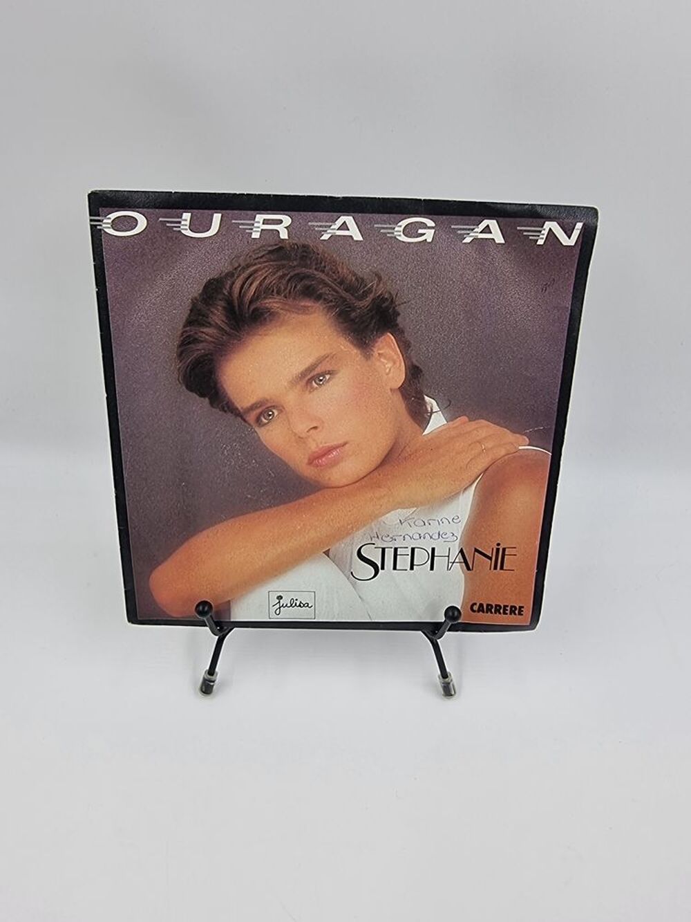 Vinyle 45 tours St&eacute;phanie : Ouragan avec fourreau CD et vinyles